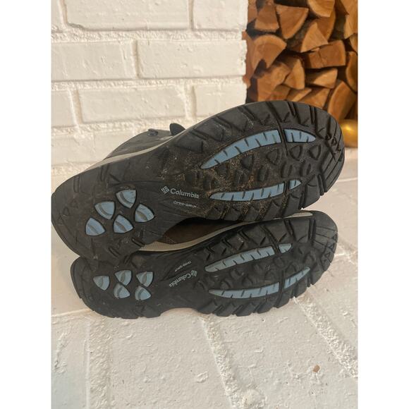 Columbia Newton Ridge Plus Waterproof Gray Hiking Boot Women's Size 8 - Picture 8 of 8